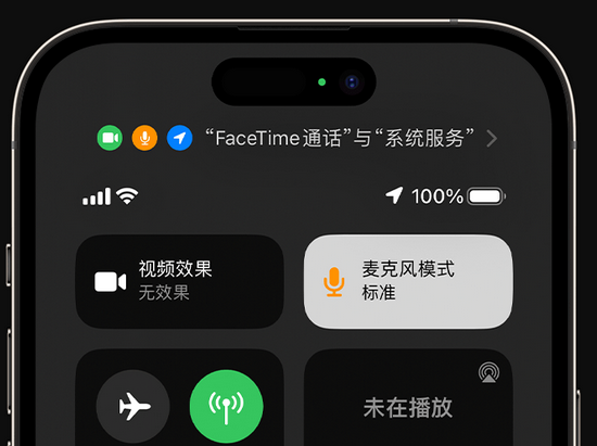 阜龙乡苹果授权维修网点分享iPhone在通话时让你的声音更清晰 