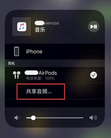 阜龙乡苹果14音频维修点分享iPhone14音频共享设置方法 