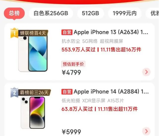 阜龙乡苹果14维修分享iPhone14配置不如同价位的安卓还能大卖 
