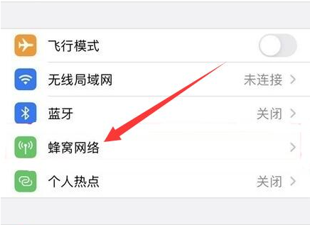 阜龙乡苹果手机维修分享iPhone手机4G网络怎么设置成5G网络 