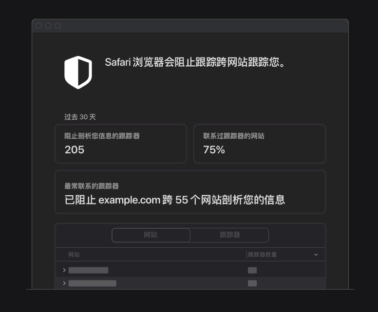 阜龙乡苹果手机维修分享如何在 Safari 浏览器中查看和打开隐私报告 